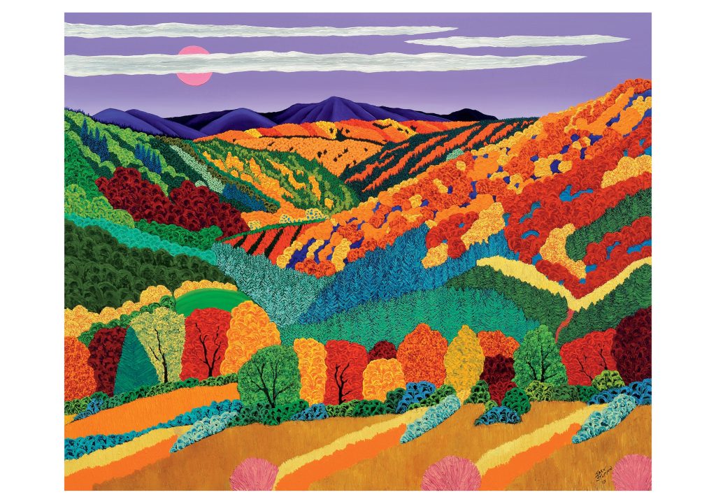 Jack Stuppin: Catskill Moon Birthday Card