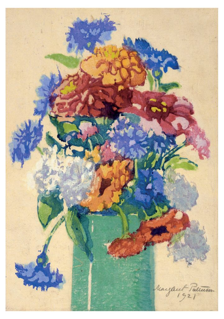 Margaret Jordan Patterson: Grandmother's Peonies Birthday Card
