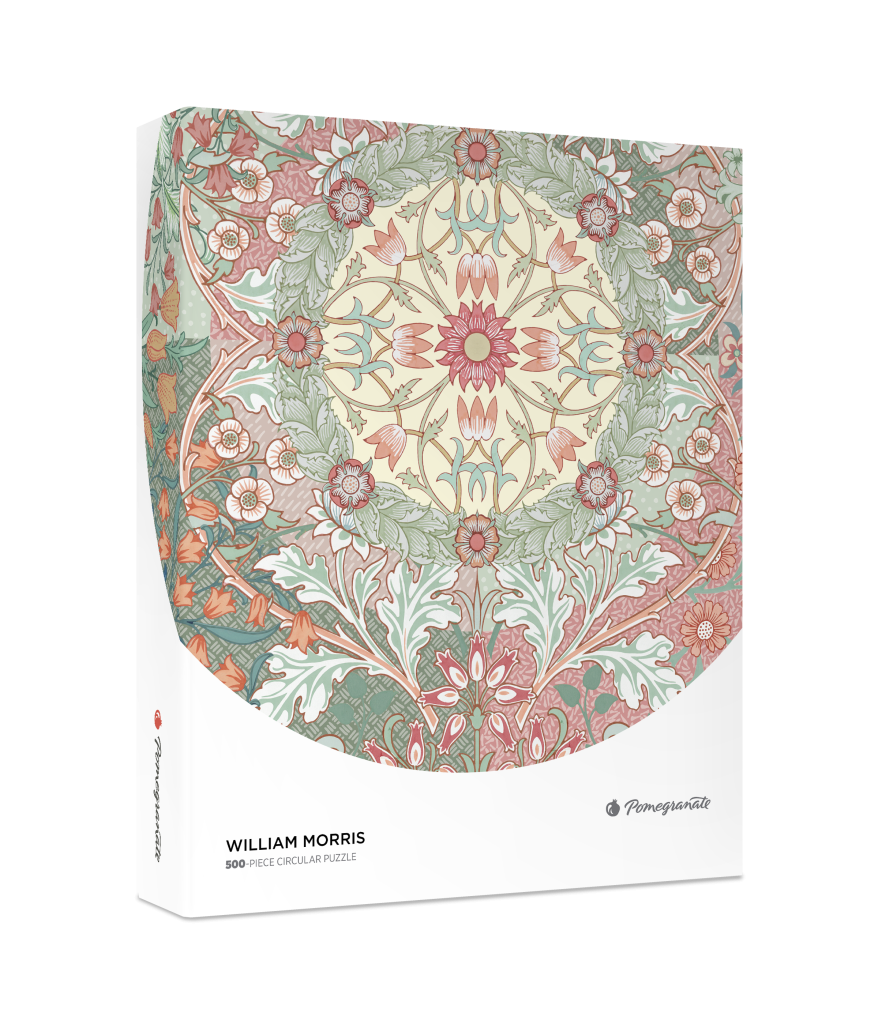 William Morris 500-Piece Circular Jigsaw Puzzle