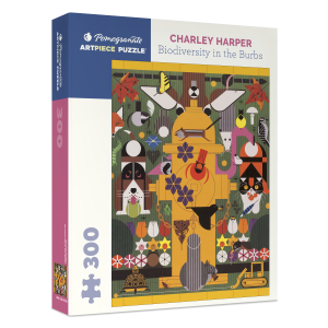 Charley Harper: Biodiversity in the Burbs 300-piece Jigsaw Puzzle