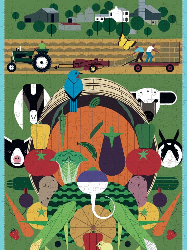 Charley Harper: Gorman Heritage Farm 300-Piece Jigsaw Puzzle - Image 2