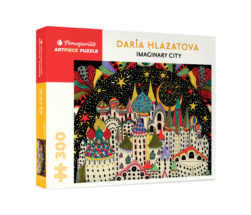 Daria Hlazatova: Imaginary City 300-Piece Jigsaw Puzzle