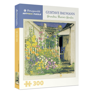 Gustave Baumann: Grandma Battin's Garden 300-Piece Jigsaw Puzzle