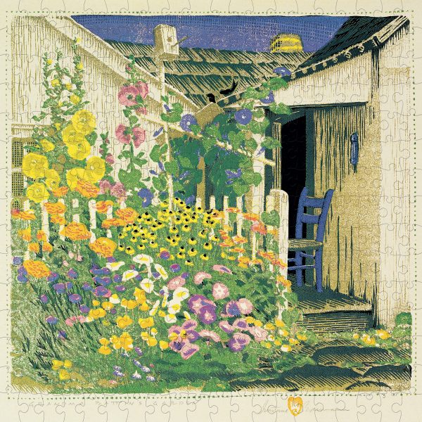 Gustave Baumann: Grandma Battin's Garden 300-Piece Jigsaw Puzzle - Image 2