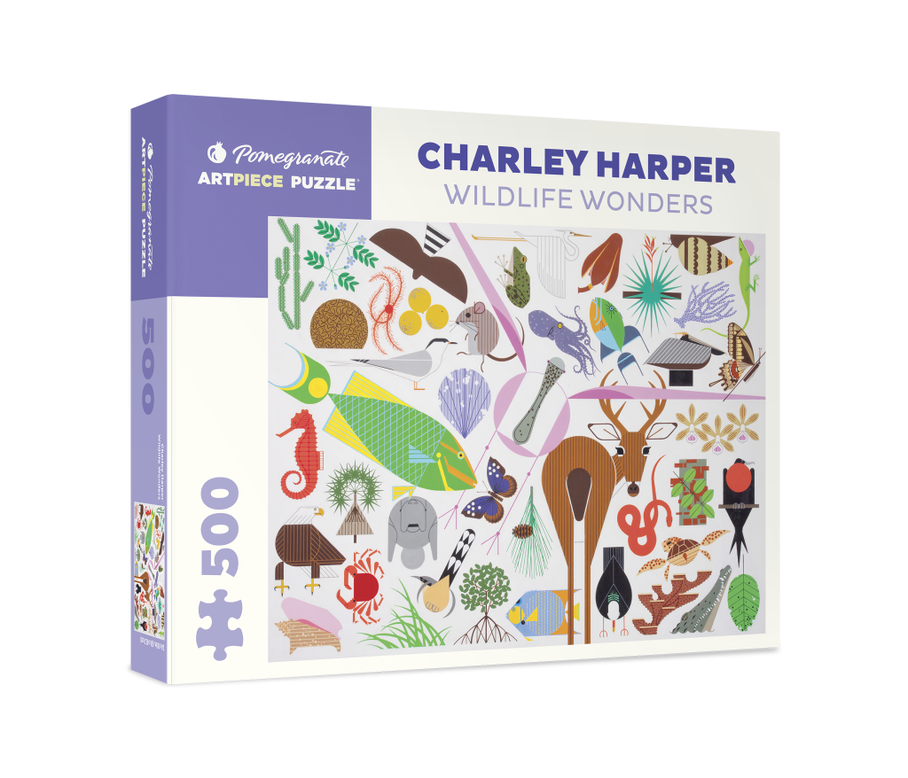 Charley Harper: Wildlife Wonders 500-Piece Jigsaw Puzzle