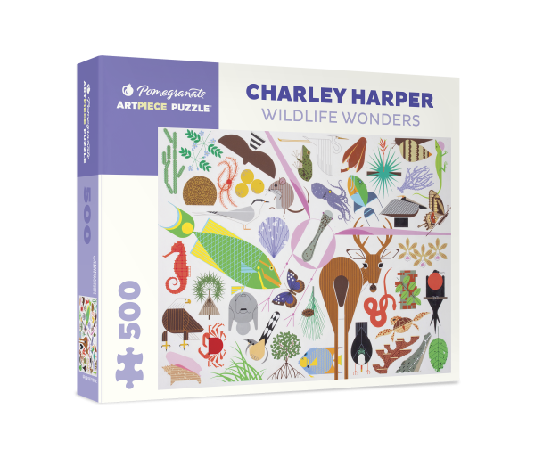 Charley Harper: Wildlife Wonders 500-Piece Jigsaw Puzzle