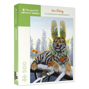 Jon Ching: Flourished Merriment 500-Piece Jigsaw Puzzle