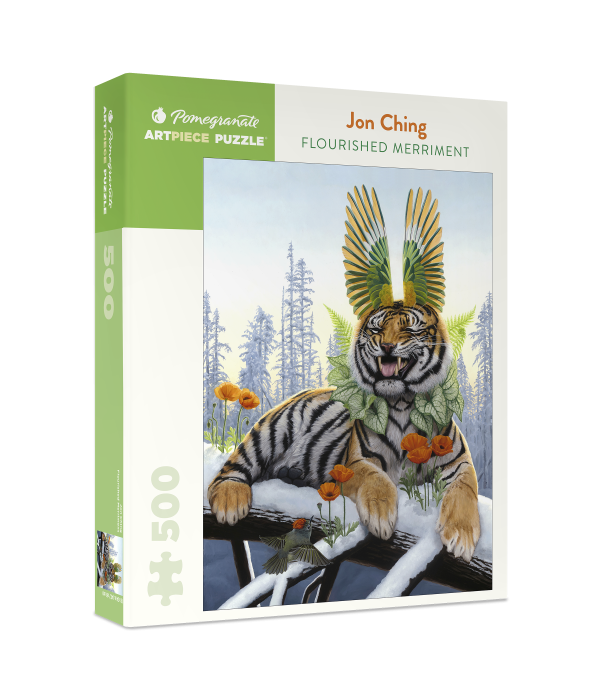 Jon Ching: Flourished Merriment 500-Piece Jigsaw Puzzle