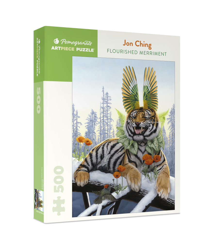 Jon Ching: Flourished Merriment 500-Piece Jigsaw Puzzle