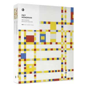 Piet Mondrian: Broadway Boogie Woogie 500-Piece Jigsaw Puzzle