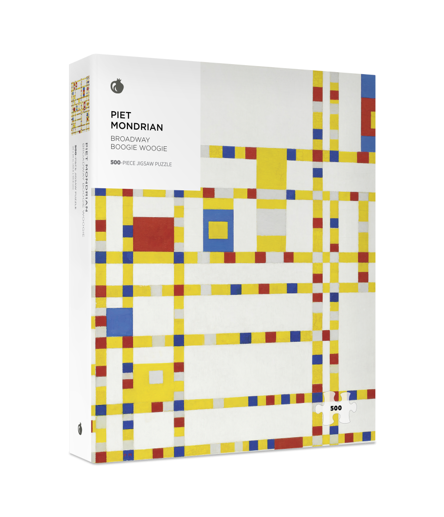Piet Mondrian: Broadway Boogie Woogie 500-Piece Jigsaw Puzzle