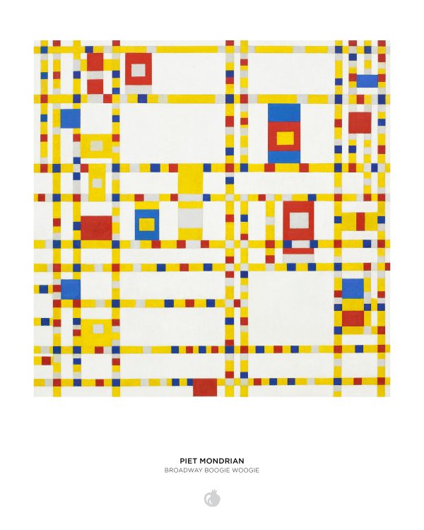 Piet Mondrian: Broadway Boogie Woogie 500-Piece Jigsaw Puzzle - Image 3