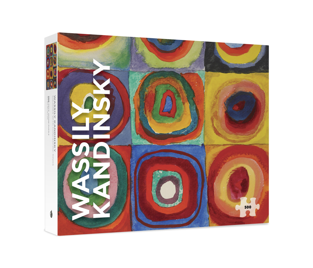 Wassily Kandinsky: Squares with Concentric Rings 500-Piece Jigsaw Puzzle