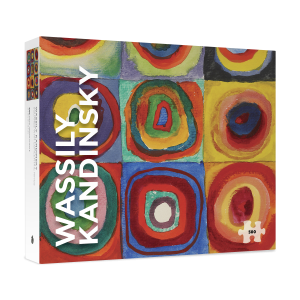 Wassily Kandinsky: Squares with Concentric Rings 500-Piece Jigsaw Puzzle