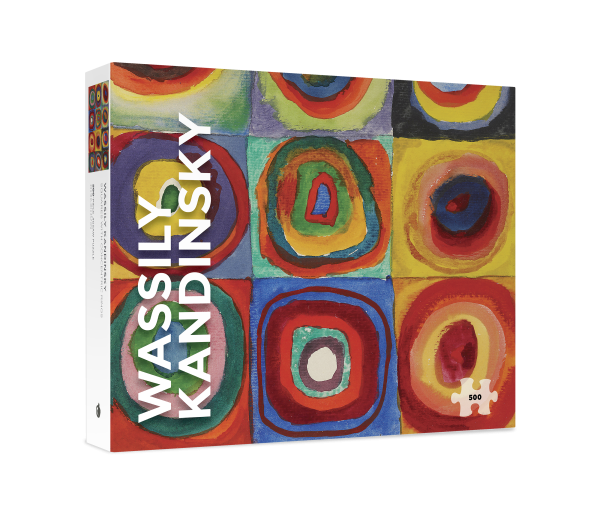 Wassily Kandinsky: Squares with Concentric Rings 500-Piece Jigsaw Puzzle
