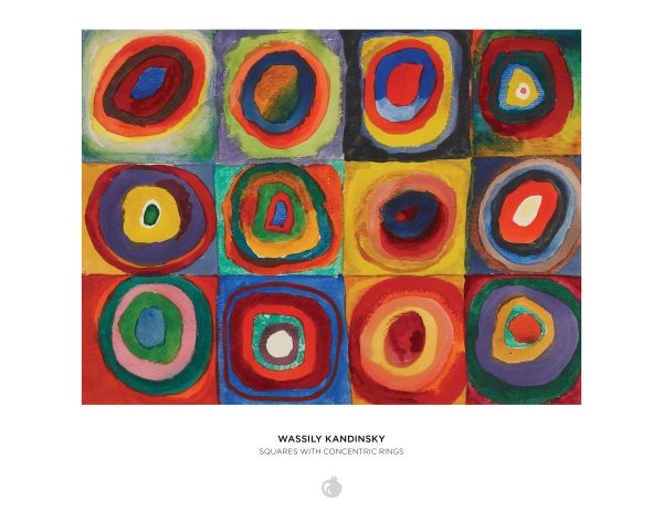 Wassily Kandinsky: Squares with Concentric Rings 500-Piece Jigsaw Puzzle - Image 3