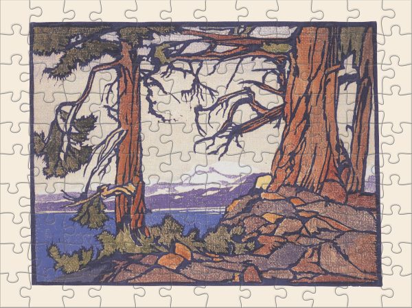 William S. Rice 120-Piece Double-Sided Jigsaw Puzzle Set - Image 3