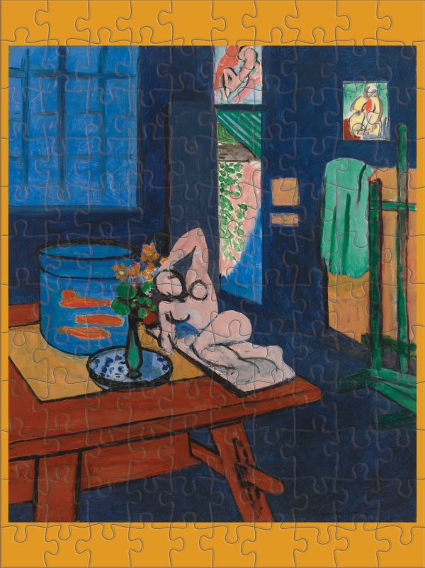 Henri Matisse 120-Piece Double-Sided Jigsaw Puzzle Set - Image 5