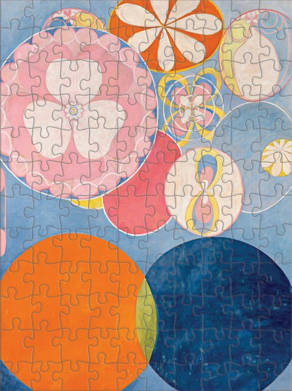 Hilma af Klint 120-Piece Double-Sided Jigsaw Puzzle Set - Image 4