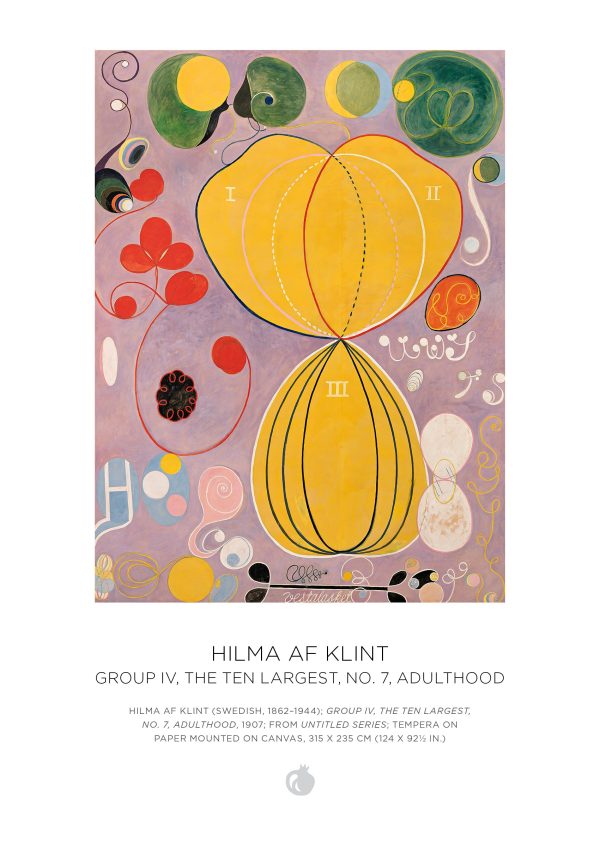 Hilma af Klint 120-Piece Double-Sided Jigsaw Puzzle Set - Image 8