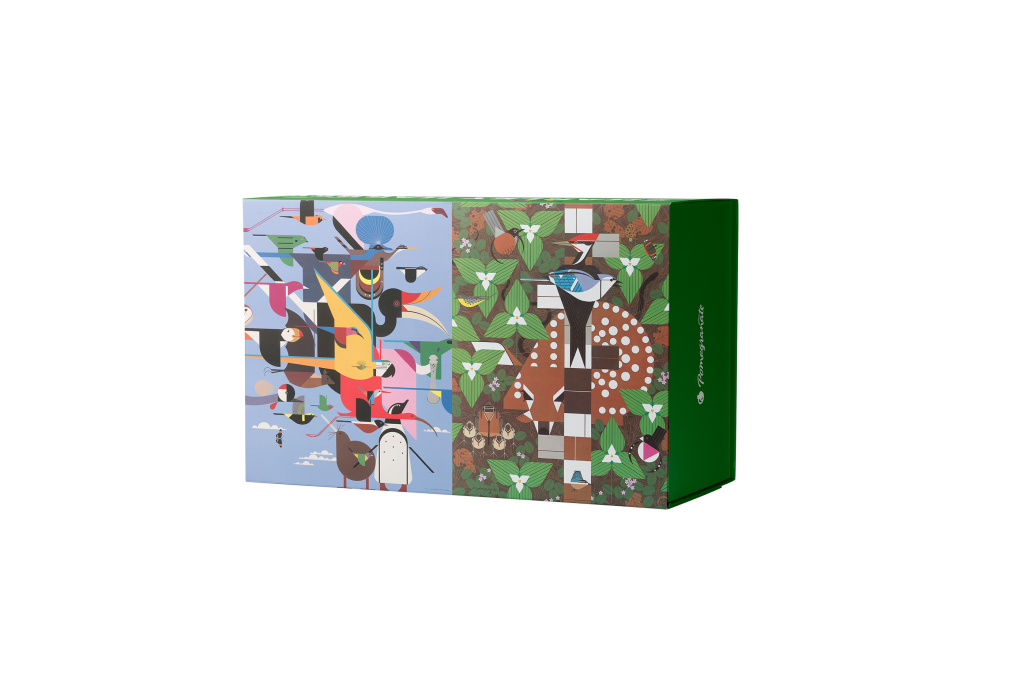 Charley Harper 120-Piece Double-Sided Jigsaw Puzzle Set