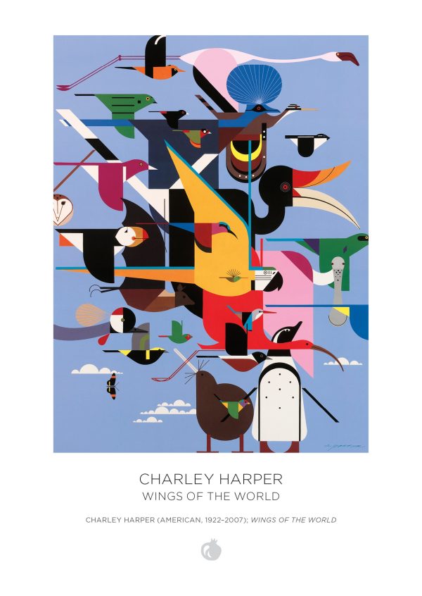 Charley Harper 120-Piece Double-Sided Jigsaw Puzzle Set - Image 7