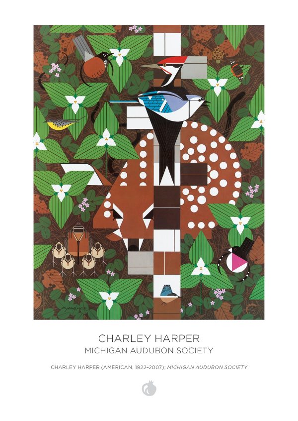 Charley Harper 120-Piece Double-Sided Jigsaw Puzzle Set - Image 9
