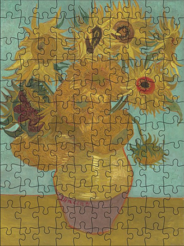 Vincent van Gogh 120-Piece Double-Sided Jigsaw Puzzle Set - Image 5