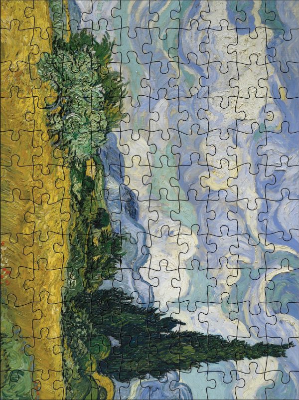 Vincent van Gogh 120-Piece Double-Sided Jigsaw Puzzle Set - Image 6