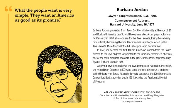 African American Wisdom: A Deck of Memorable Quotes Knowledge Cards - Image 3