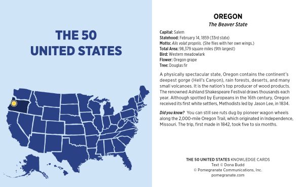 The 50 United States Knowledge Cards - Image 4