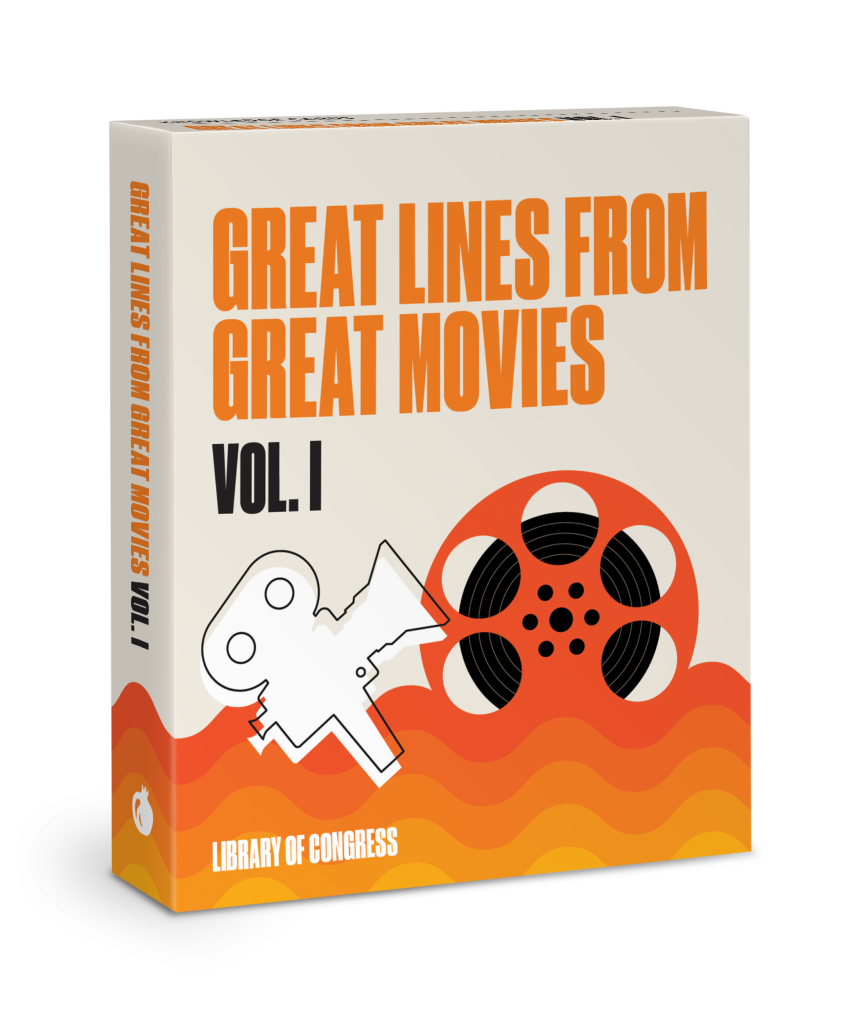 Great Lines from Great Movies. Vol. I Knowledge Cards