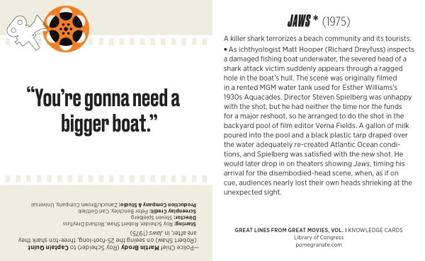 Great Lines from Great Movies. Vol. I Knowledge Cards - Image 3