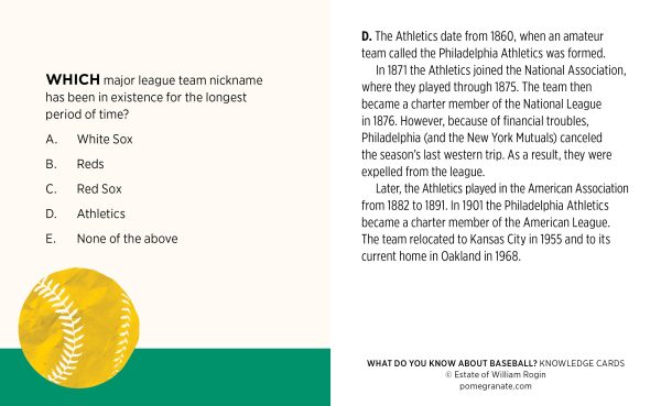 What Do You Know about Baseball? Knowledge Cards - Image 4
