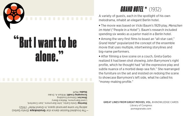 Great Lines from Great Movies. Vol. II Knowledge Cards - Image 3