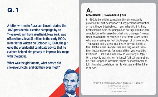 What Do You Know about Abraham Lincoln? Knowledge Cards - Image 3