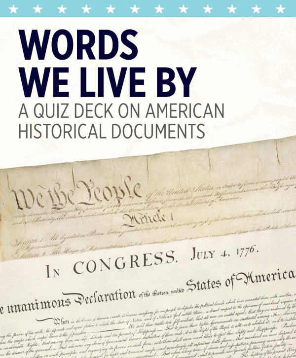 Words We Live By: A Quiz Deck on American Historical Documents Knowledge Cards - Image 2