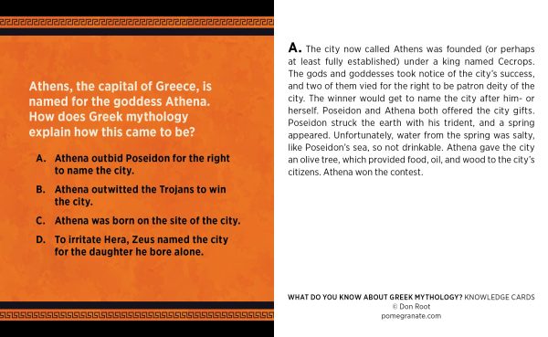 What Do You Know about Greek Mythology? Knowledge Cards - Image 3