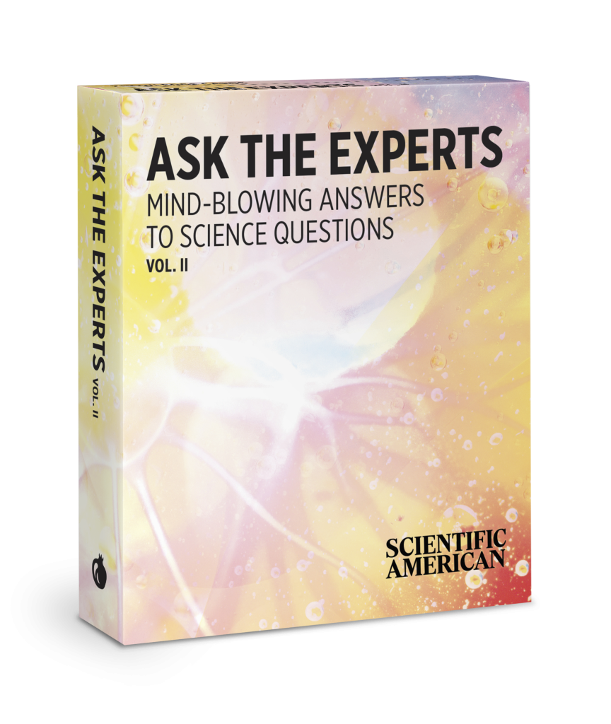Ask the Experts: Mind-Blowing Answers to Science Questions. Vol. 2 Knowledge Cards