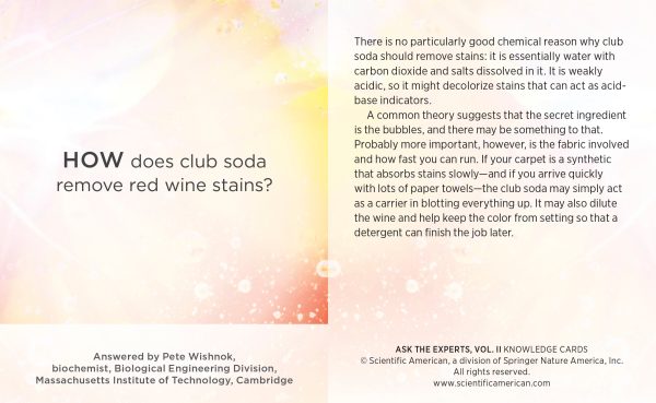 Ask the Experts: Mind-Blowing Answers to Science Questions. Vol. 2 Knowledge Cards - Image 4