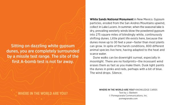 Where in the World Are You? A Situational Quiz Deck Knowledge Cards - Image 4