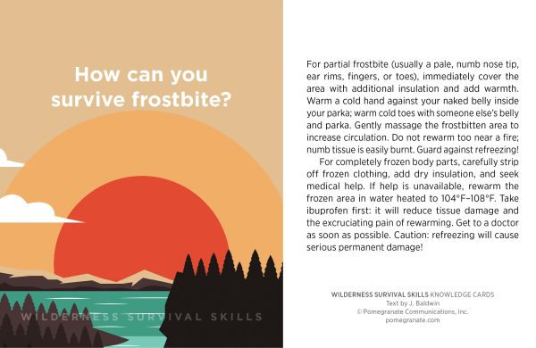 Wilderness Survival Skills Knowledge Cards - Image 4