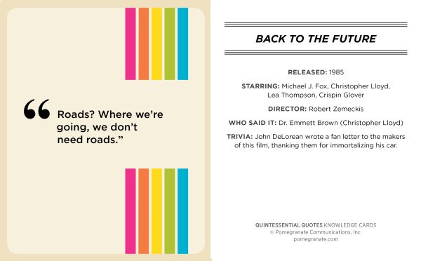 Quintessential Quotes: A Quiz Deck on Movies of the '80s. '90s & 2000s - Image 3