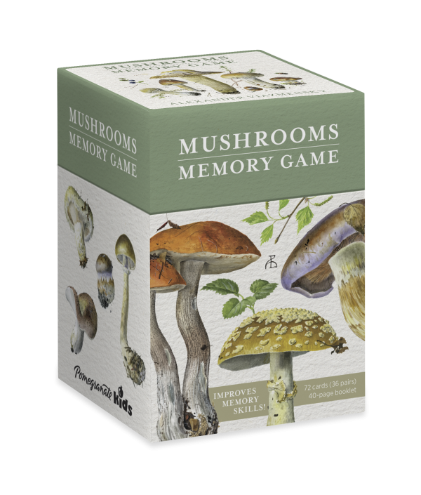 Mushrooms: Alexander Viazmensky Memory Game
