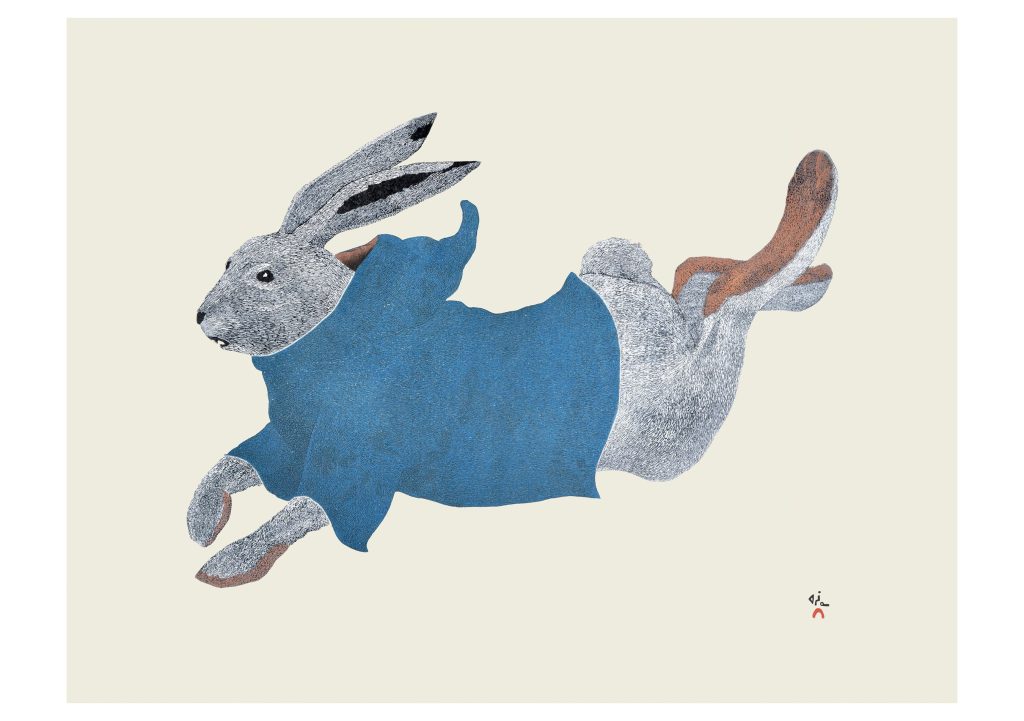 Tim Pitsiulak: Running Rabbit Notecard