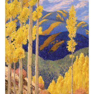 Sheldon Parsons: Santa Fe Mountains in October Notecard