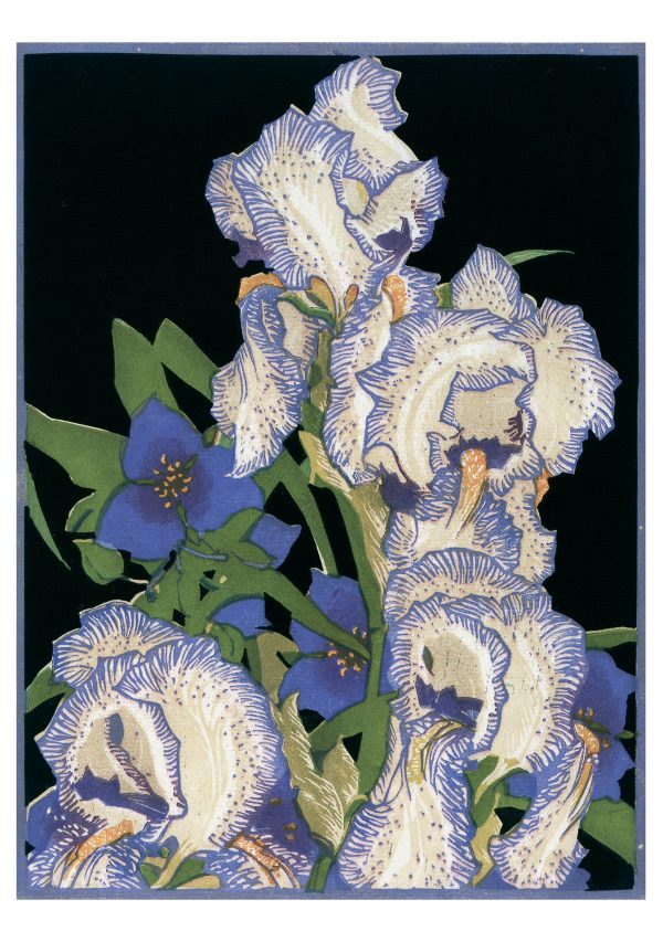 Franklin Carmichael: Pencilled Irises Notecard