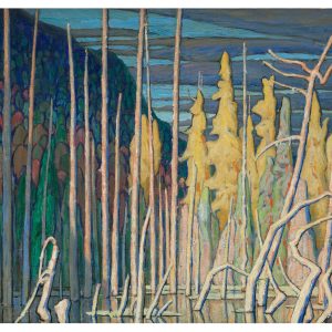 Lawren S. Harris: Tamarack Swamp. Algoma Notecard