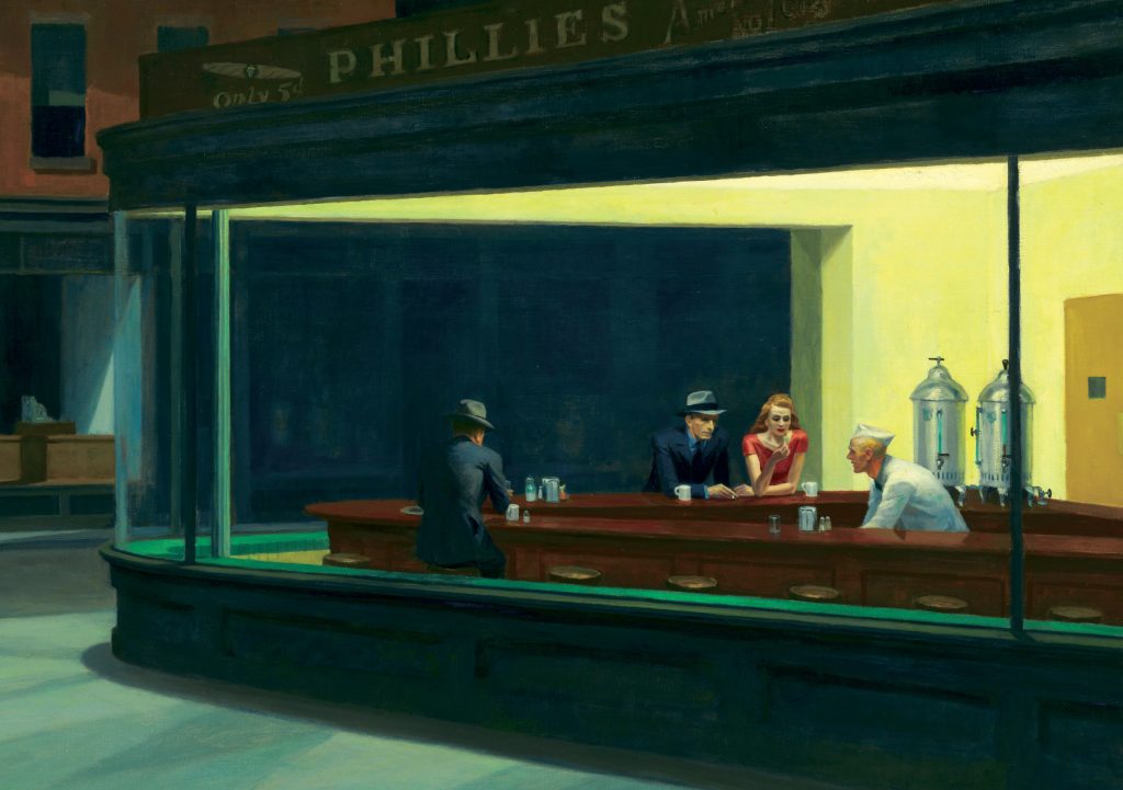 Edward Hopper: Nighthawks Notecard