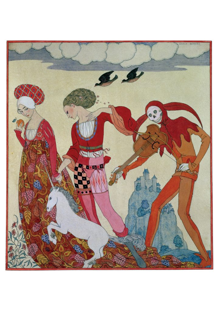 George Barbier: Love. Desire. and Death Notecard